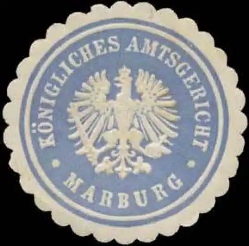 KÃ¶nigliches Amtsgericht Marburg