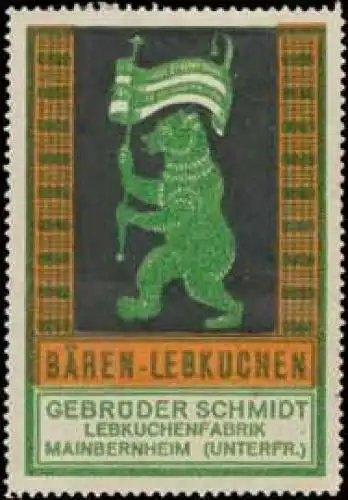 Bären-Lebkuchen