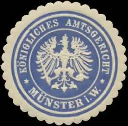 K. Amtsgericht MÃ¼nster i.W