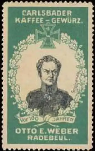 Neidhardt von Gneisenau - Carlsbader Kaffee-Gewürz