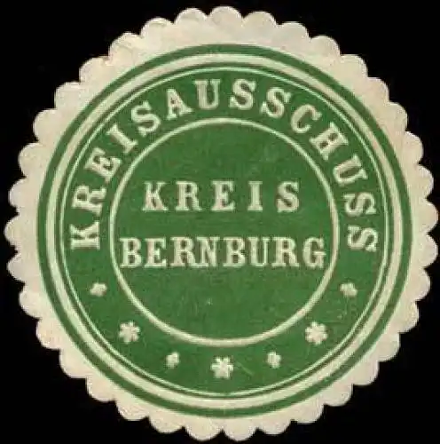 Kreisausschuss Kreis Bernburg