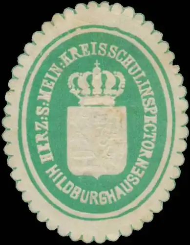 H.S. Mein. Kreisschulinspector Hildburghausen