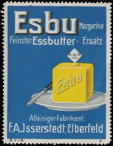 Esbu Margarine feinster Essbutter-Ersatz