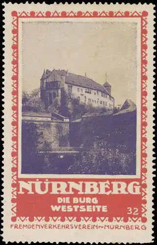 Die Burg Westseite