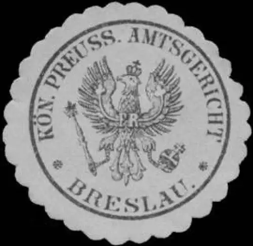 K.Pr. Amtsgericht Breslau