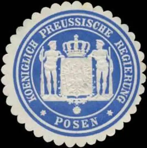 K.Pr. Regierung Posen