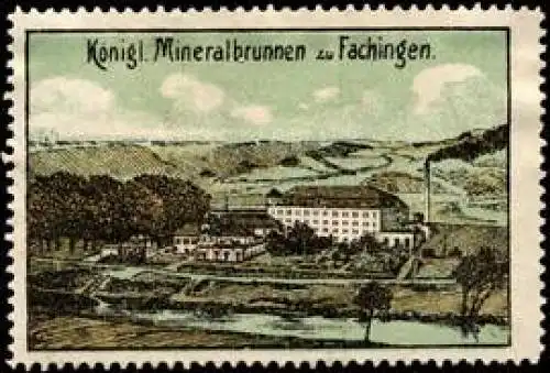 Königliche Mineralwasser Mineralbrunnen zu Fachingen