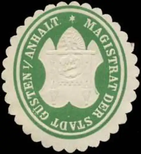 Magistrat der Stadt GÃ¼sten/Anhalt