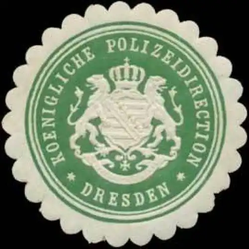 K. Polizeidirection Dresden