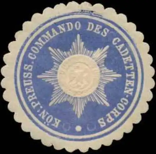 K.Pr. Commando des Kadettenkorps