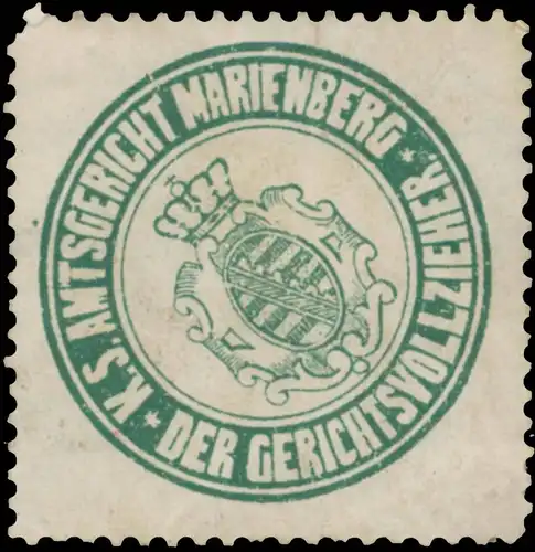 K.S. Amtsgericht Marienberg - Der Gerichtsvollzieher