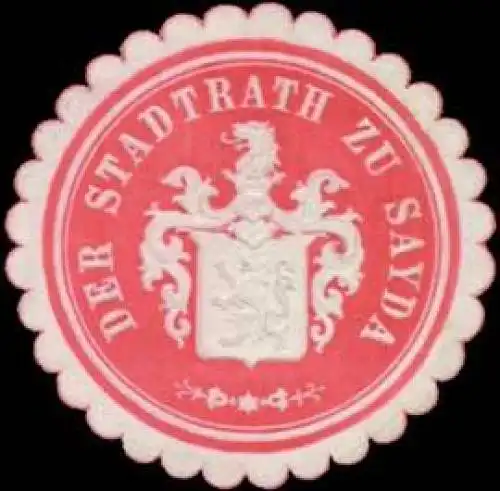 Der Stadtrath zu Sayda