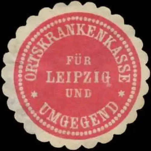 Ortskrankenkasse fÃ¼r Leipzig und Umgegend