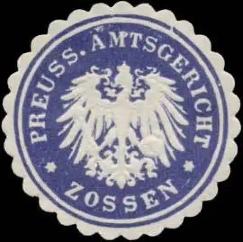 Pr. Amtsgericht Zossen