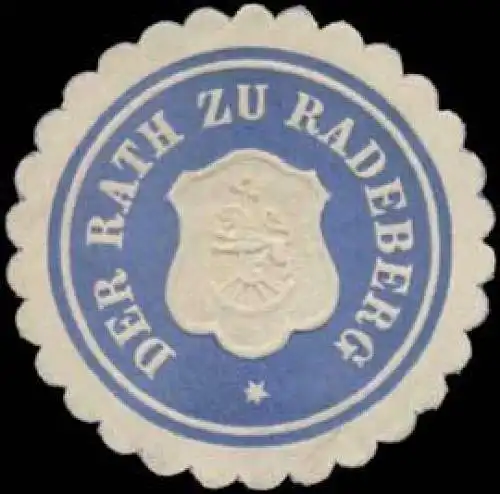 Der Rath zu Radeberg