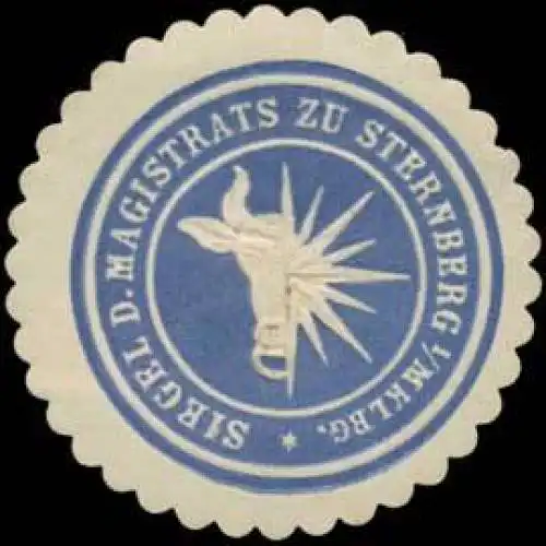 Siegel des Magistrats zu Sternberg in Mecklenburg