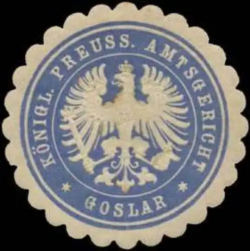 K.Pr. Amtsgericht Goslar