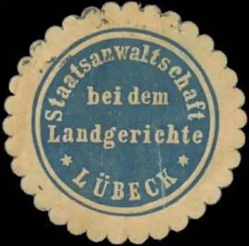 Staatsanwaltschaft bei dem Landgerichte LÃ¼beck