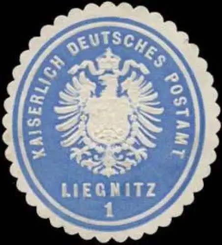 K. Deutsches Postamt Liegnitz 1