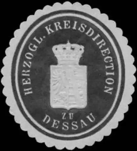 H. Kreisdirection zu Dessau