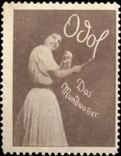 Odol das Mundwasser für Frauen