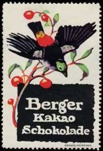 Vogel von Berger Kakao Schokolade