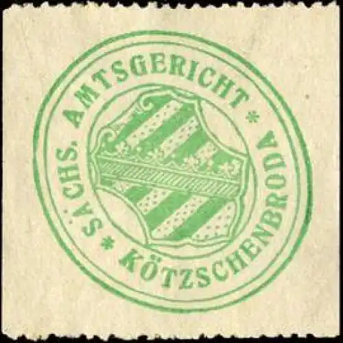 SÃ¤chsische Amtsgericht - KÃ¶tzschenbroda