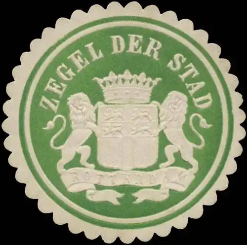 Zegel der Stad Rotterdam
