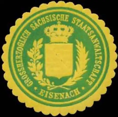 Gr. S. Staatsanwaltschaft Eisenach