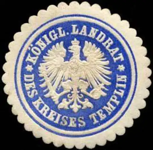 KÃ¶niglicher Landrat des Kreises Templin