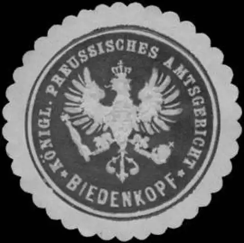 K.Pr. Amtsgericht Biedenkopf