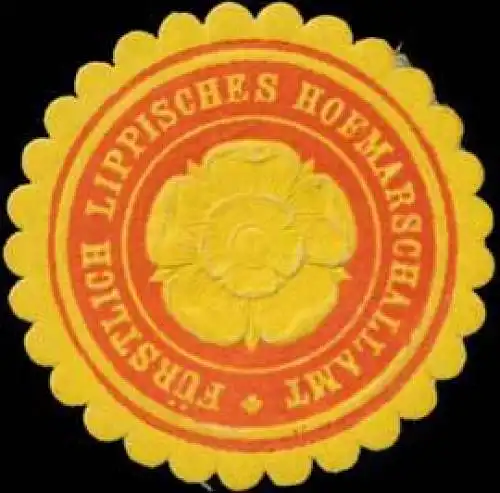 FÃ¼rstlich Lippisches Hofmarschallamt