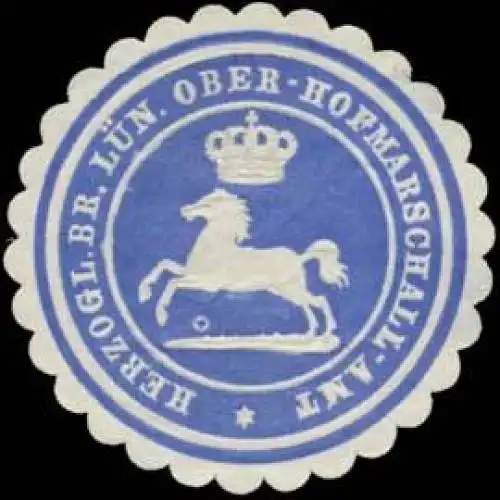 H. Braunschw. LÃ¼n. Ober-Hofmarschall-Amt