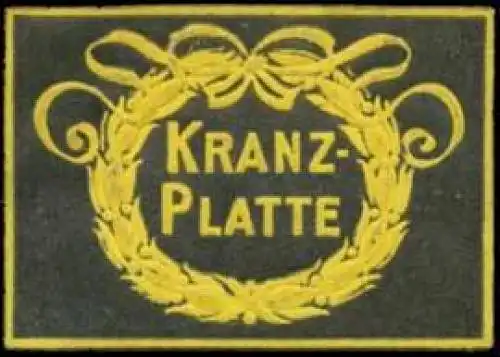 Fotografie Kranz-Platte