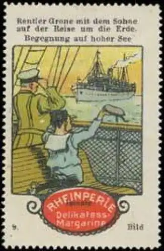 Reise um die Erde mit Margarine aus Goch