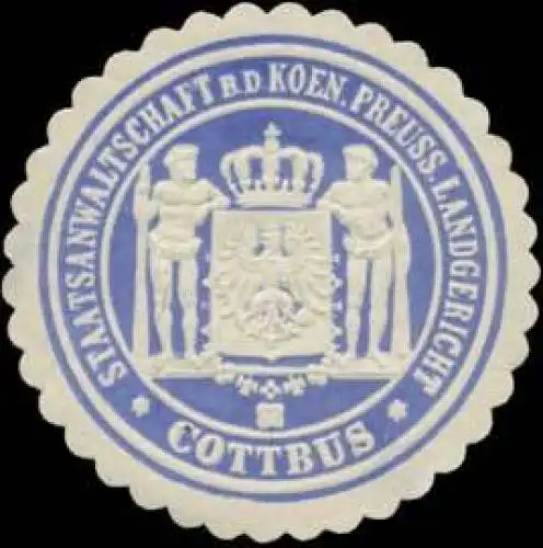 Staatsanwaltschaft b.d. K.Pr. Landgericht Cottbus