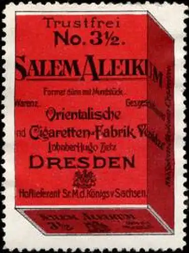 Salem Aleikum No. 3 1/2