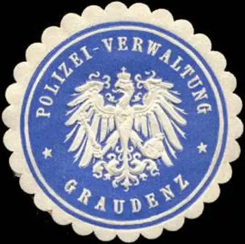 Polizei - Verwaltung Graudenz