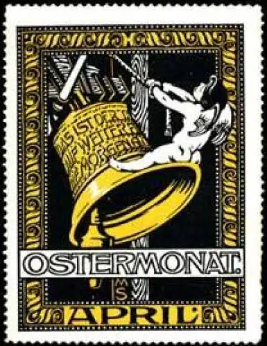 Ostermonat April