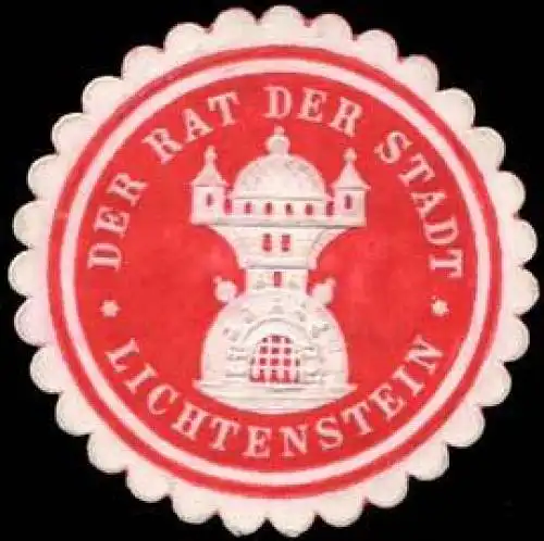 Der Rat der Stadt - Lichtenstein