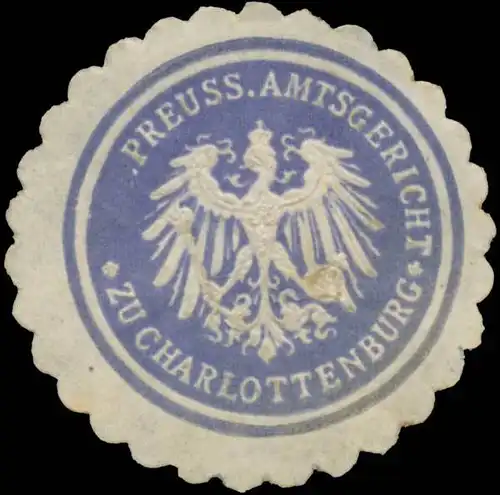 Pr. Amtsgericht zu Charlottenburg