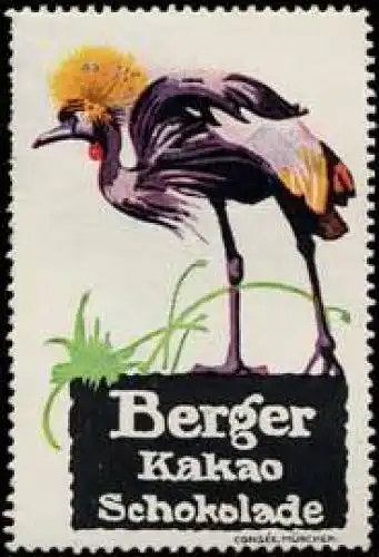 Vogel von Berger Kakao Schokolade
