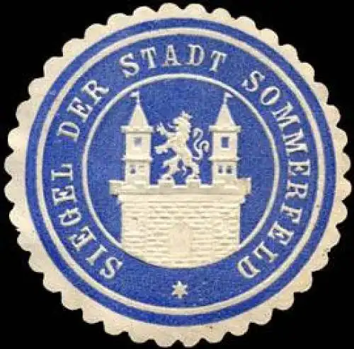 Siegel der Stadt Sommerfeld