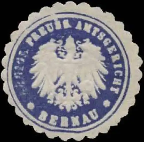 Pr. Amtsgericht Bernau