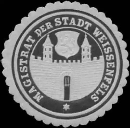 Magistrat der Stadt Weissenfels