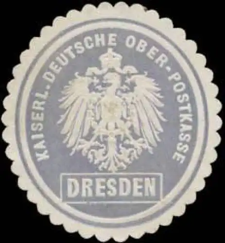 K. Deutsche Ober-Postkasse Dresden