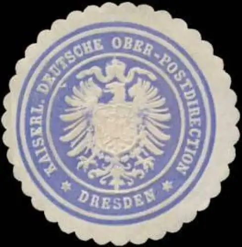 K. Deutsche Ober-Postdirection Dresden