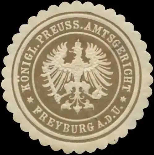 K.Pr. Amtsgericht Freyburg/Unstrut