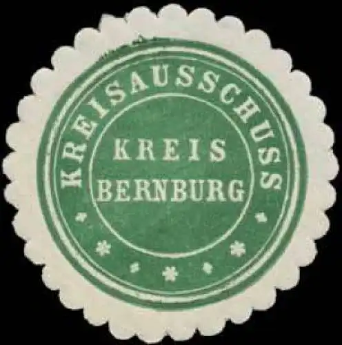 Kreisausschuss Kreis Bernburg