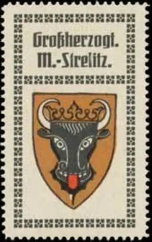 Grh. Mecklenburg-Strelitz Wappen